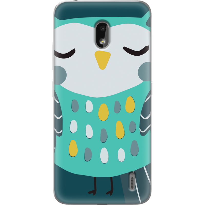 Чехол Uprint Nokia 2.2 Green Owl