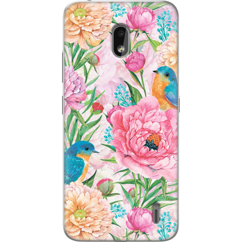 Чехол Uprint Nokia 2.2 Birds in Flowers