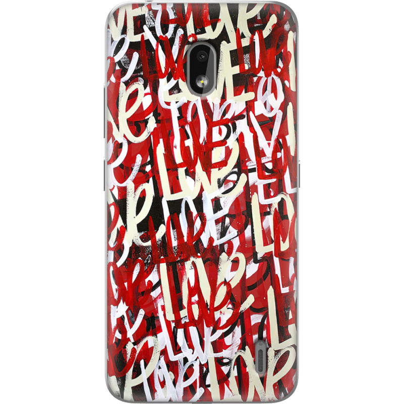 Чехол Uprint Nokia 2.2 Love Graffiti