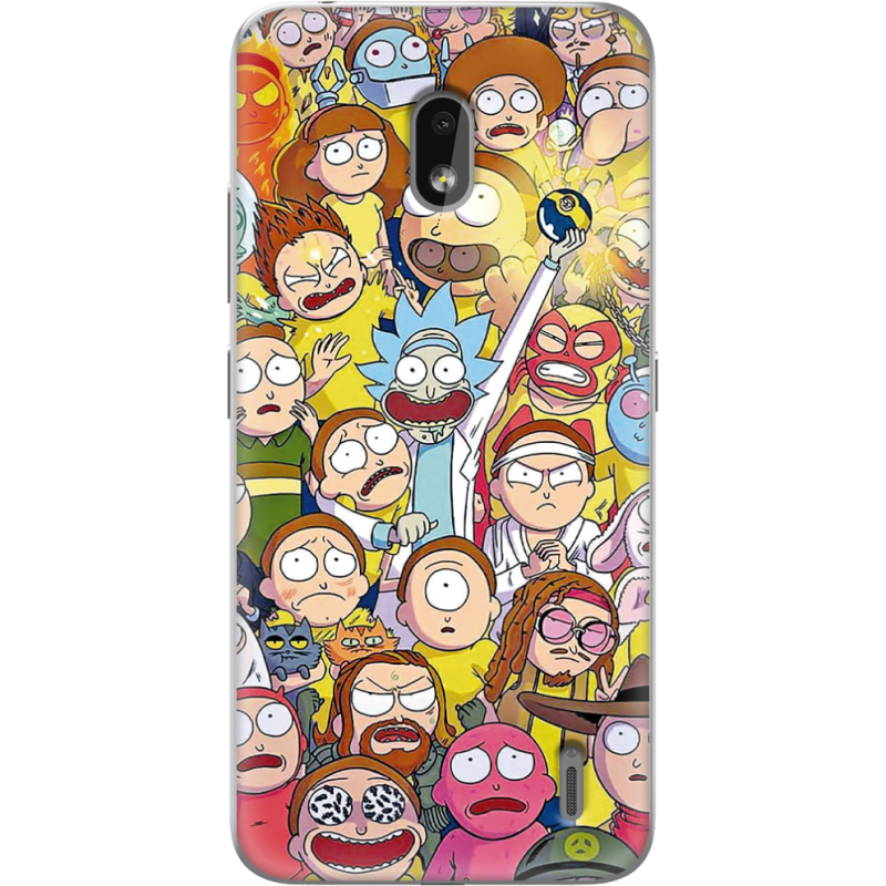 Чехол Uprint Nokia 2.2 Rick and Morty