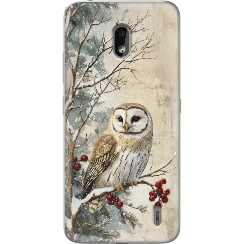 Чехол Uprint Nokia 2.2 Christmas Owl