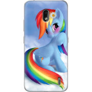 Чехол Uprint Nokia 2.2 My Little Pony Rainbow Dash