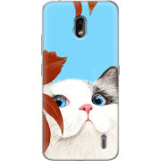 Чехол Uprint Nokia 2.2 Wondering Cat