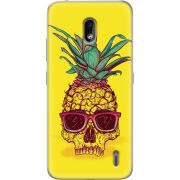 Чехол Uprint Nokia 2.2 Pineapple Skull