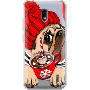 Прозрачный чехол Uprint Nokia 2.2 Winter Puggy