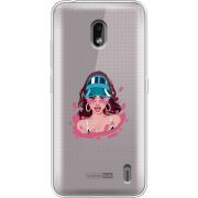 Прозрачный чехол Uprint Nokia 2.2 Selena Gomez