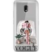 Прозрачный чехол Uprint Nokia 2.2 VOGUE