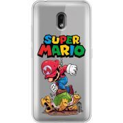 Прозрачный чехол Uprint Nokia 2.2 Super Mario