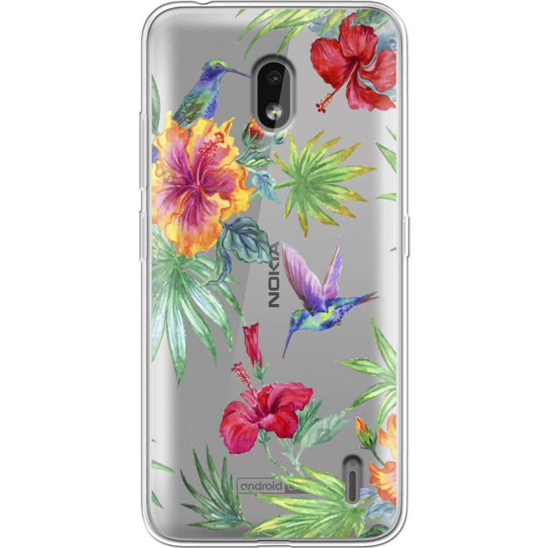 Прозрачный чехол Uprint Nokia 2.2 Tropical