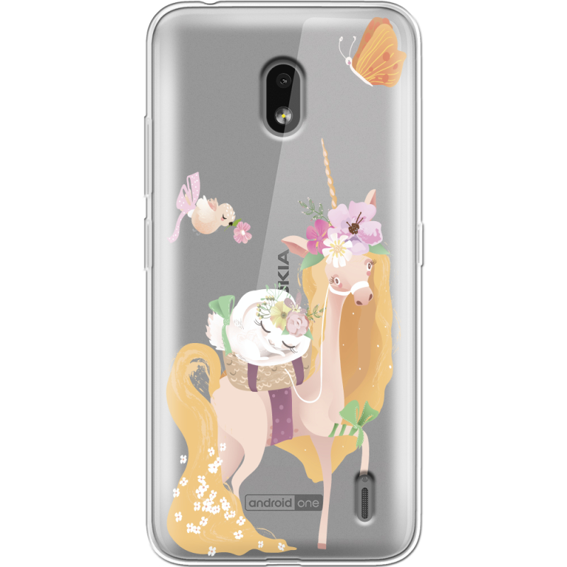 Прозрачный чехол Uprint Nokia 2.2 Uni Blonde