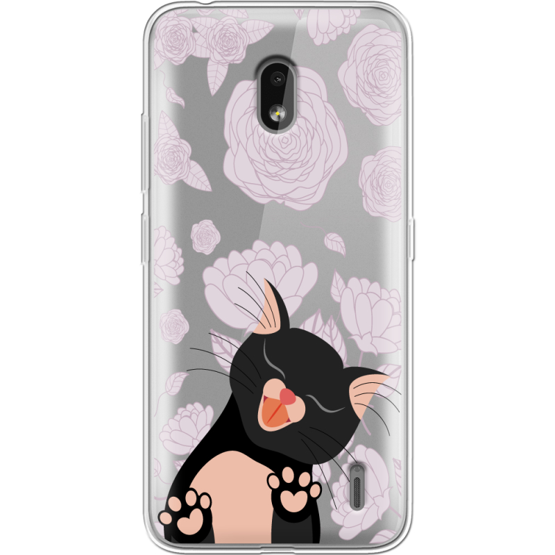 Прозрачный чехол Uprint Nokia 2.2 Meow