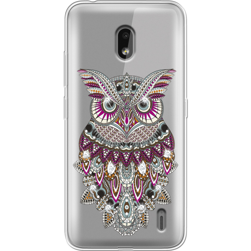 Чехол со стразами Nokia 2.2 Owl