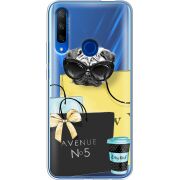 Прозрачный чехол Uprint Honor 9X Fashion Pug