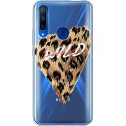 Прозрачный чехол Uprint Honor 9X Wild Love