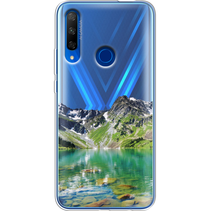 Прозрачный чехол Uprint Honor 9X Green Mountain