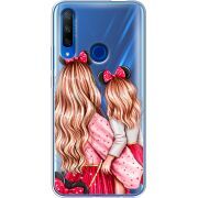 Прозрачный чехол Uprint Honor 9X Mouse Girls