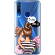 Прозрачный чехол Uprint Honor 9X Super Mama and Daughter