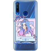 Прозрачный чехол Uprint Honor 9X The Sakuras Will Cry For You