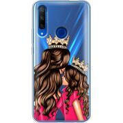 Прозрачный чехол Uprint Honor 9X Queen and Princess