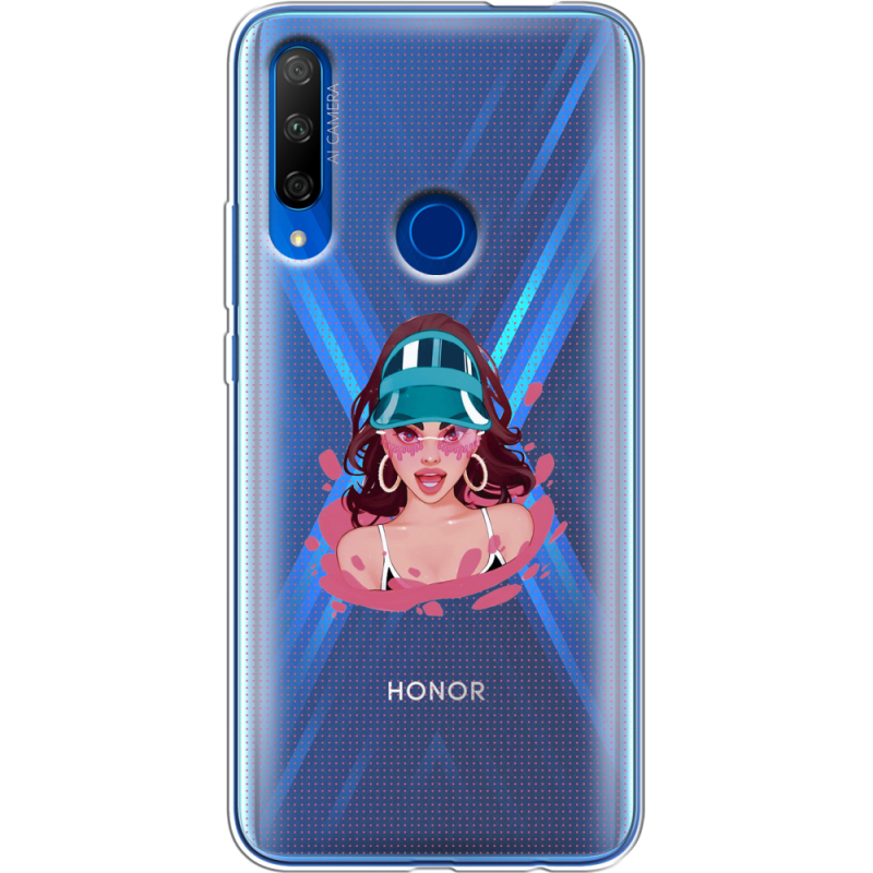 Прозрачный чехол Uprint Honor 9X Selena Gomez