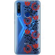 Прозрачный чехол Uprint Honor 9X Ethno Ornament