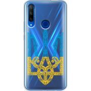 Прозрачный чехол Uprint Honor 9X Gold Trident