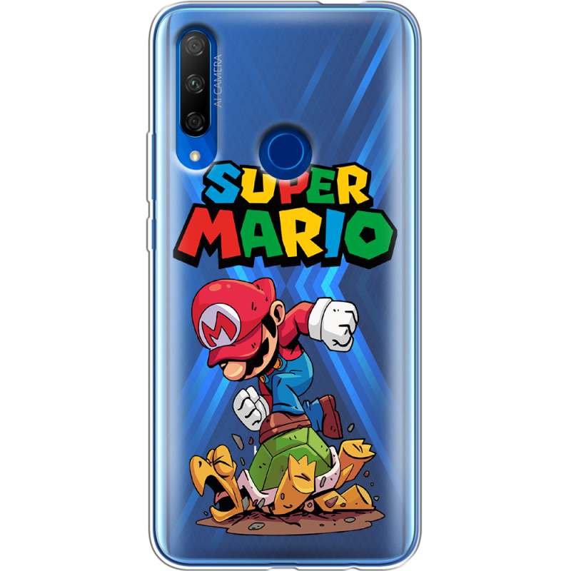 Прозрачный чехол Uprint Honor 9X Super Mario