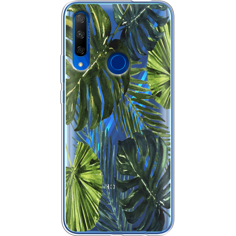 Прозрачный чехол Uprint Honor 9X Palm Tree