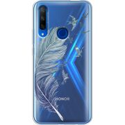 Прозрачный чехол Uprint Honor 9X Feather