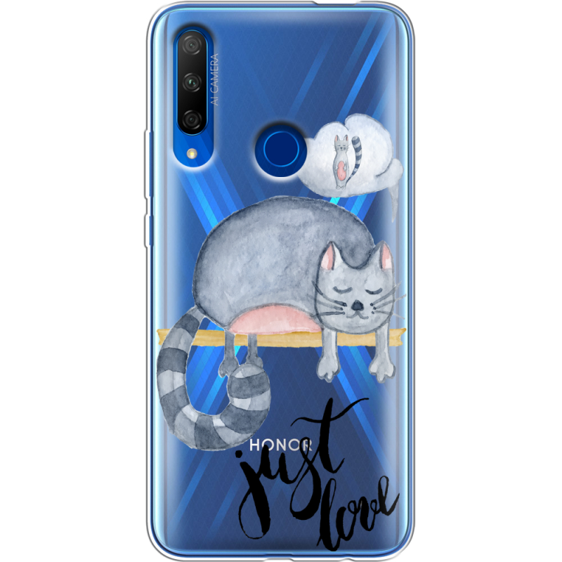 Прозрачный чехол Uprint Honor 9X Just Love