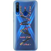 Прозрачный чехол Uprint Honor 9X Именной