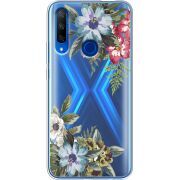 Прозрачный чехол Uprint Honor 9X Floral