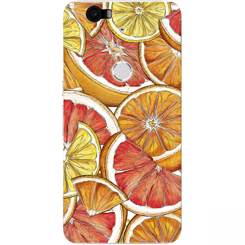 Чехол Uprint Huawei Nexus 6P Citrus Pattern