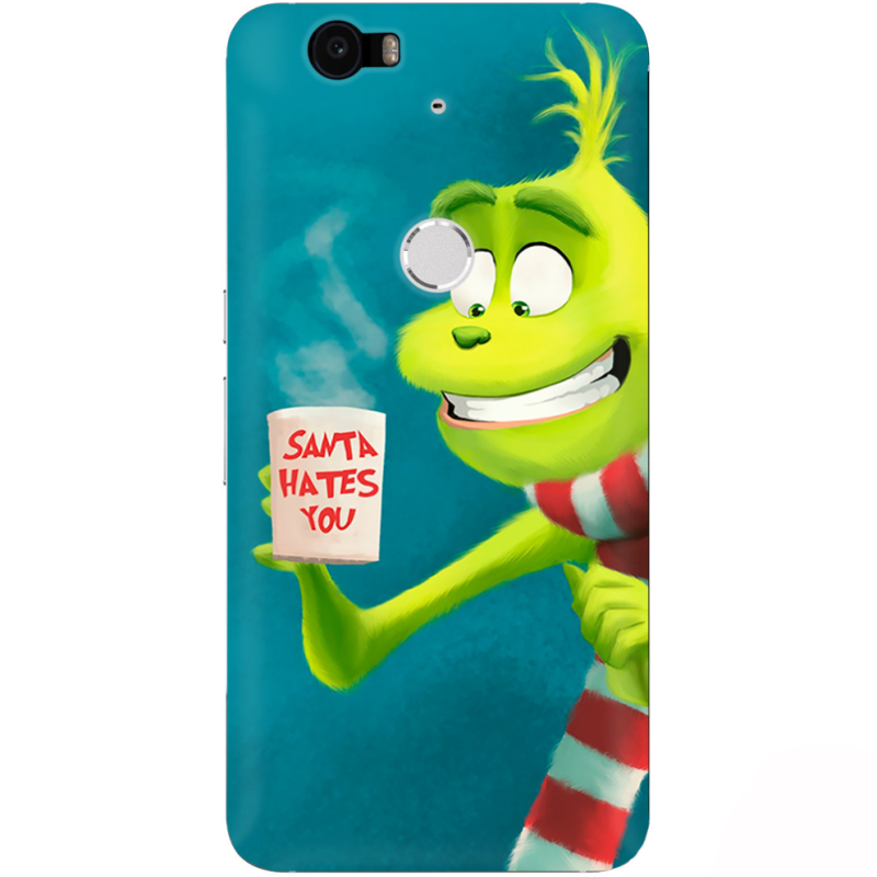 Чехол Uprint Huawei Nexus 6P Santa Hates You