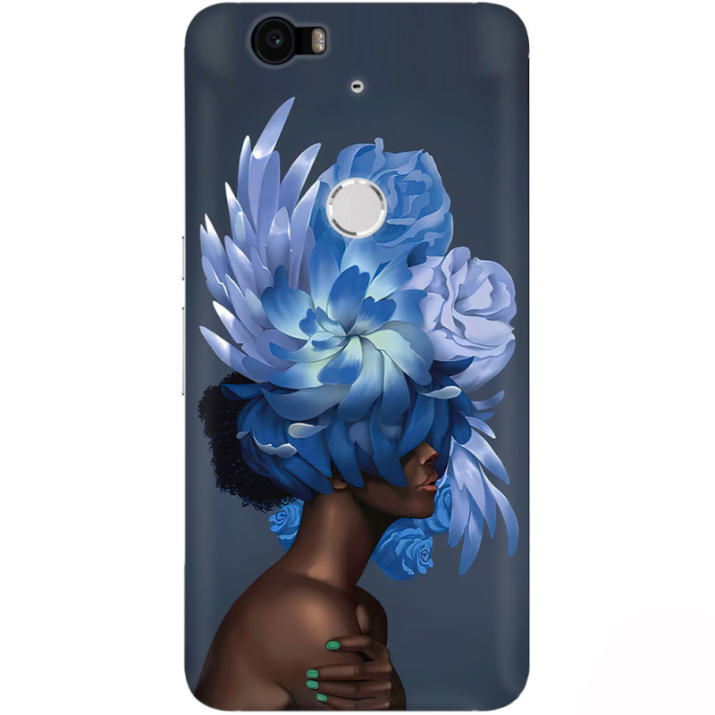 Чехол Uprint Huawei Nexus 6P Exquisite Blue Flowers