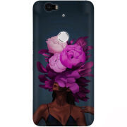 Чехол Uprint Huawei Nexus 6P Exquisite Purple Flowers