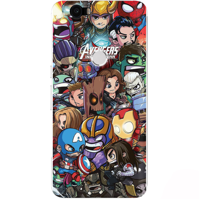 Чехол Uprint Huawei Nexus 6P Avengers Infinity War