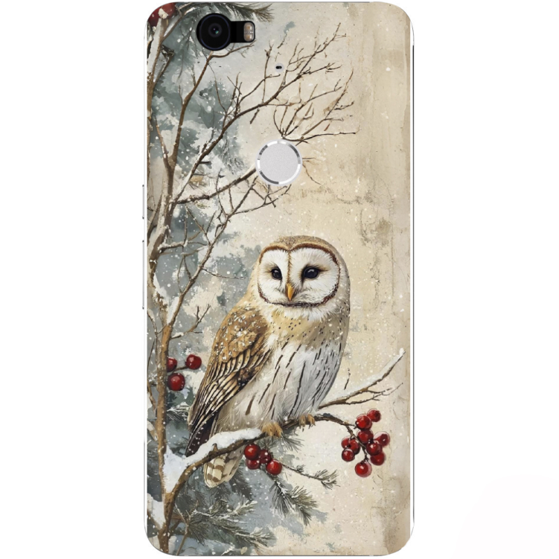 Чехол Uprint Huawei Nexus 6P Christmas Owl
