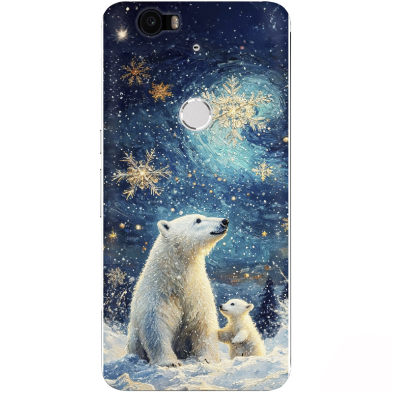 Чехол Uprint Huawei Nexus 6P Північні ведмеді