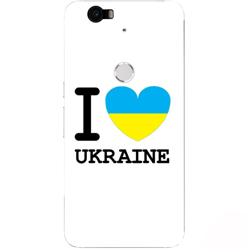 Чехол Uprint Huawei Nexus 6P I love Ukraine