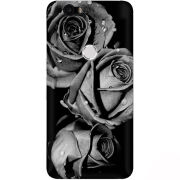 Чехол Uprint Huawei Nexus 6P Black and White Roses