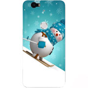 Чехол Uprint Huawei Nexus 6P Skier Snowman