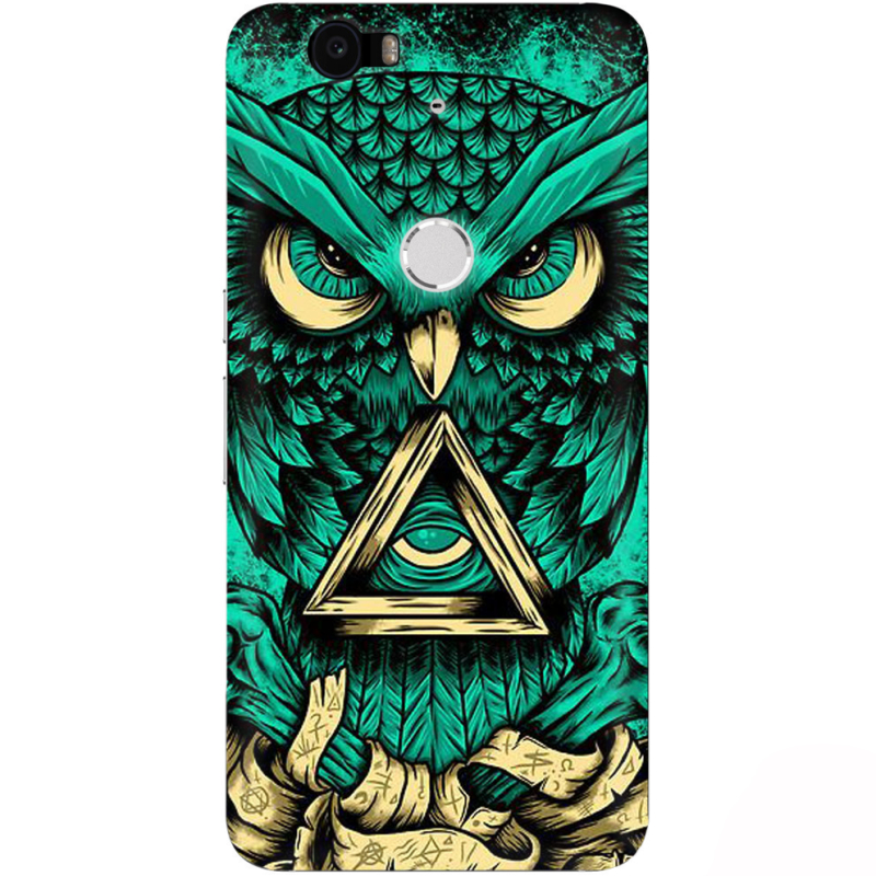 Чехол Uprint Huawei Nexus 6P Masonic Owl