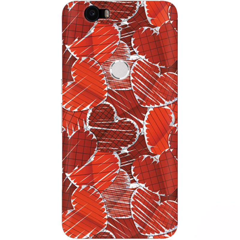 Чехол Uprint Huawei Nexus 6P Heart Strings
