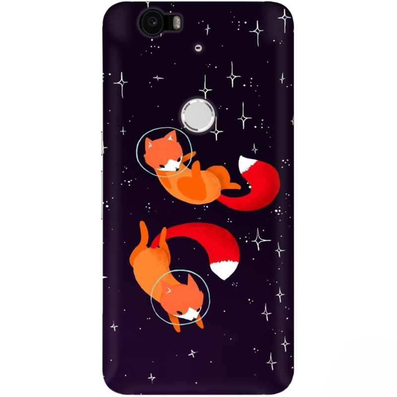 Чехол Uprint Huawei Nexus 6P Fox-Astronauts