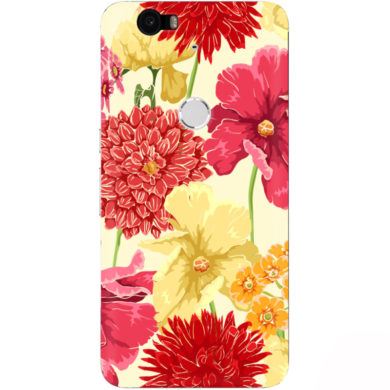 Чехол Uprint Huawei Nexus 6P Flower Bed