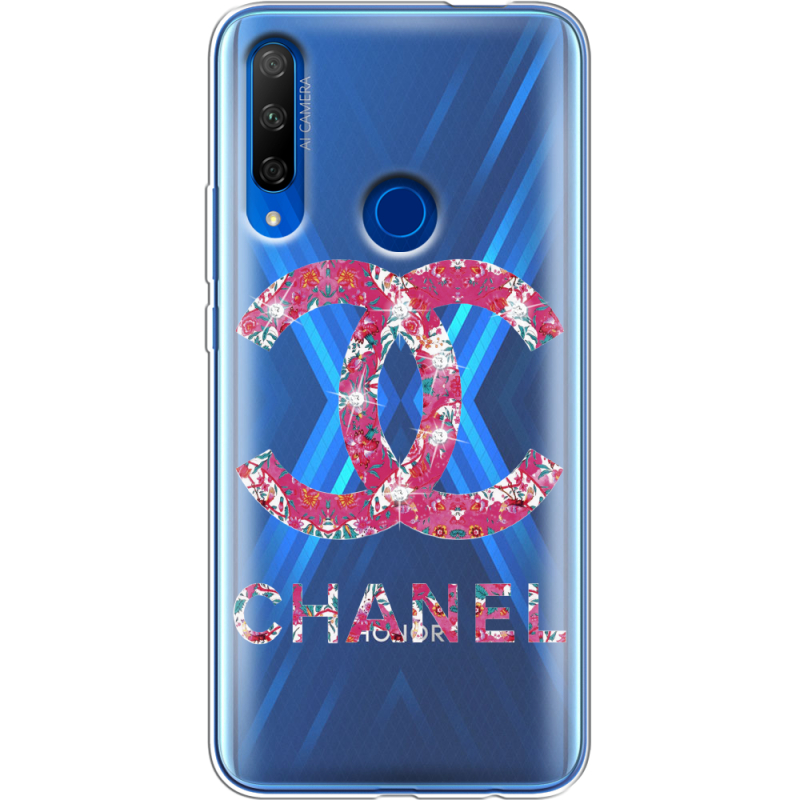 Чехол со стразами Honor 9X 