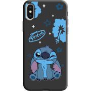 Черный чехол Uprint Apple iPhone X 