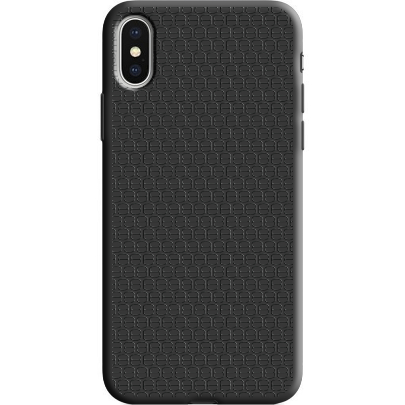 Черный чехол Uprint Apple iPhone X Black Barrels