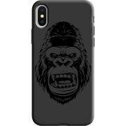 Черный чехол Uprint Apple iPhone X Gorilla